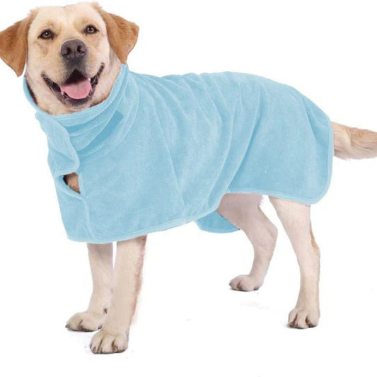 🐾 Super Absorbent Pet Bathrobe – Dry, Warm & Cozy 🐶🐱